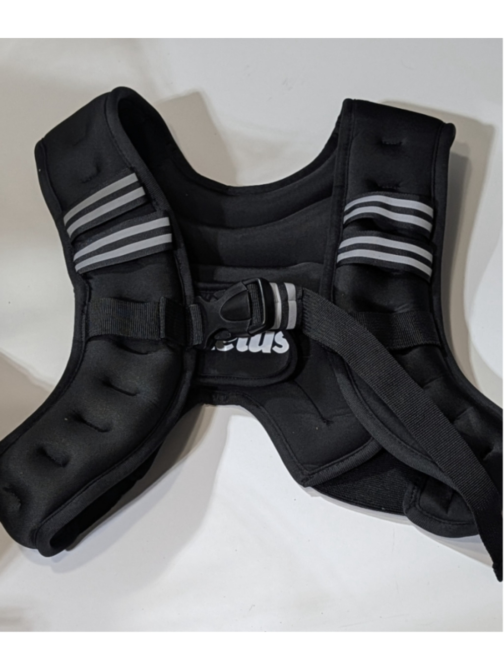 Men's Zelus Weighted Fitness Vest One Size Black Grey 6-30 lbs